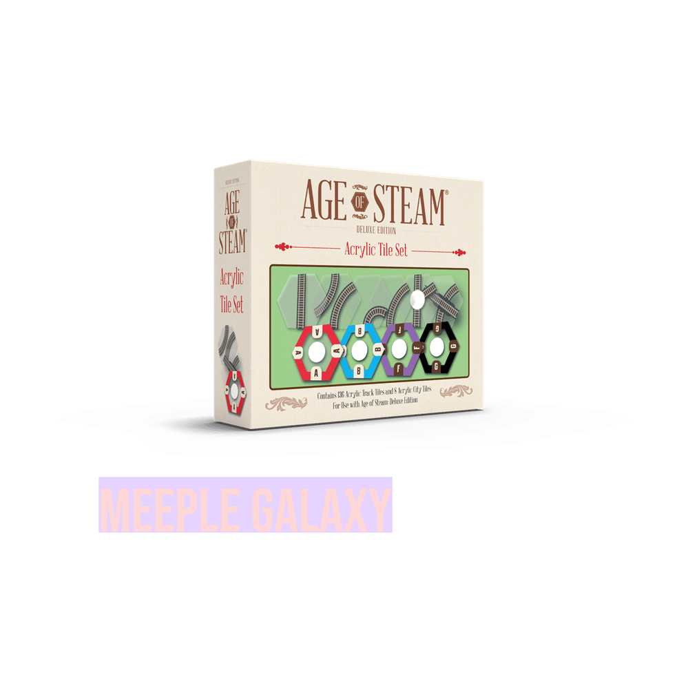 Age of Steam Deluxe: Acrylic Track Tiles