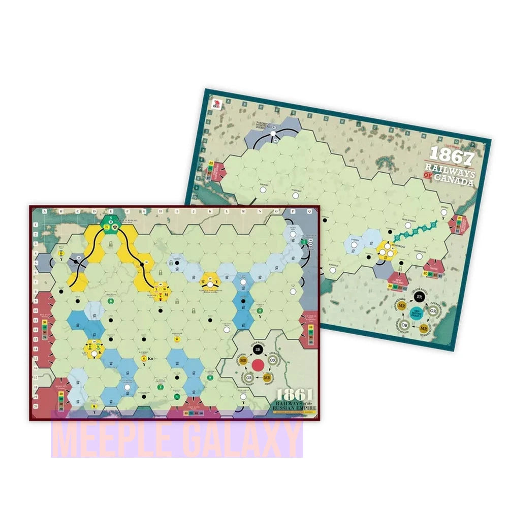 1861: Railways of the Russian Empire & 1867: Railways of Canada