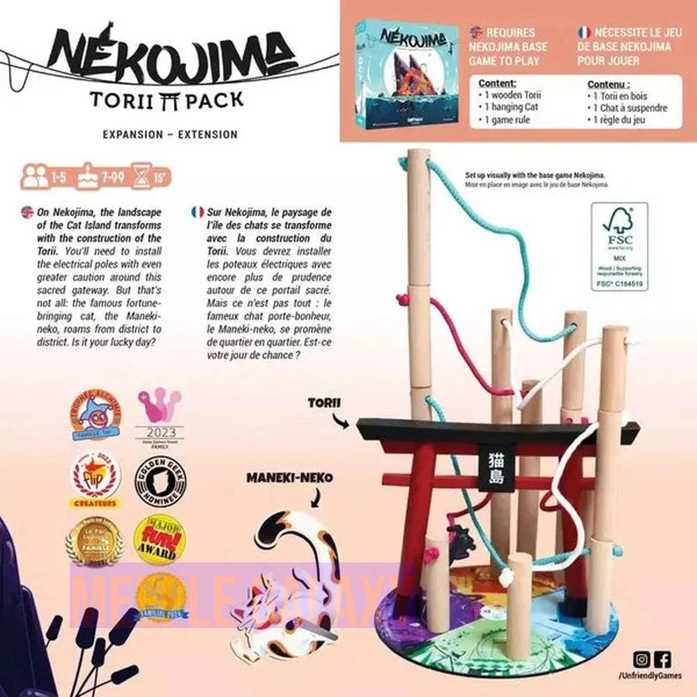 Nekojima: Torii Pack Expansion