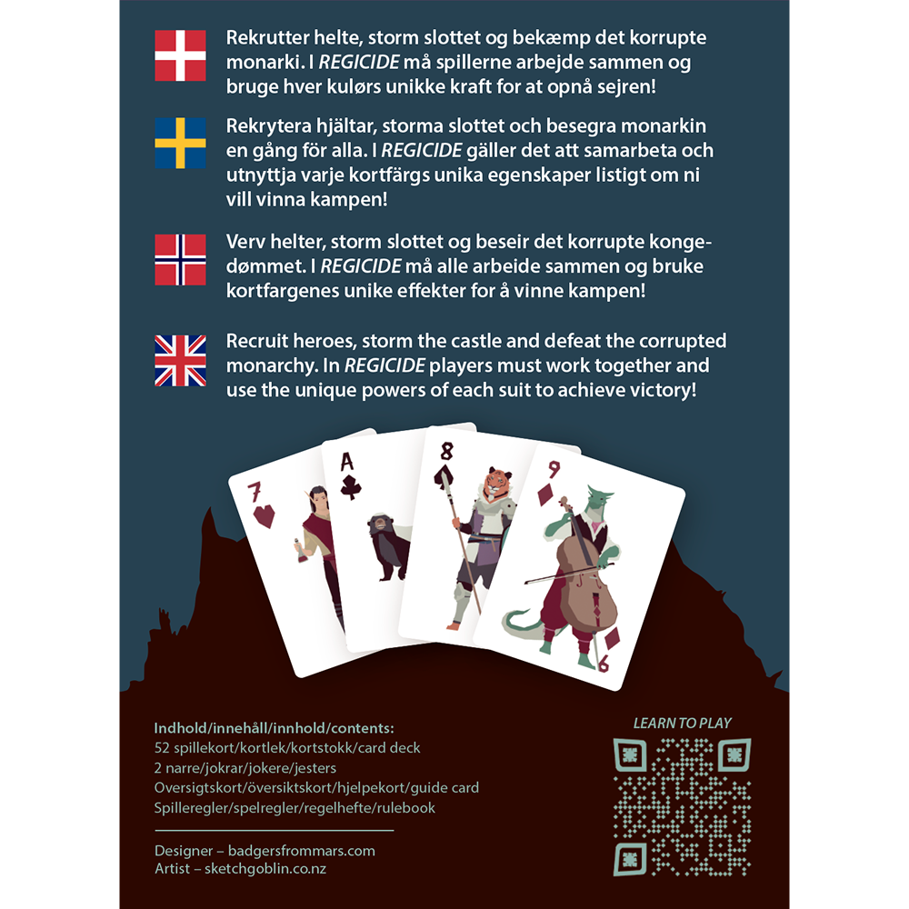 Regicide (Nordic & English Edition)