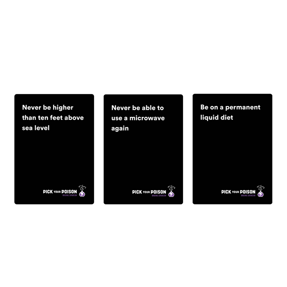 Pick Your Poison - Family Edition (English Edition)