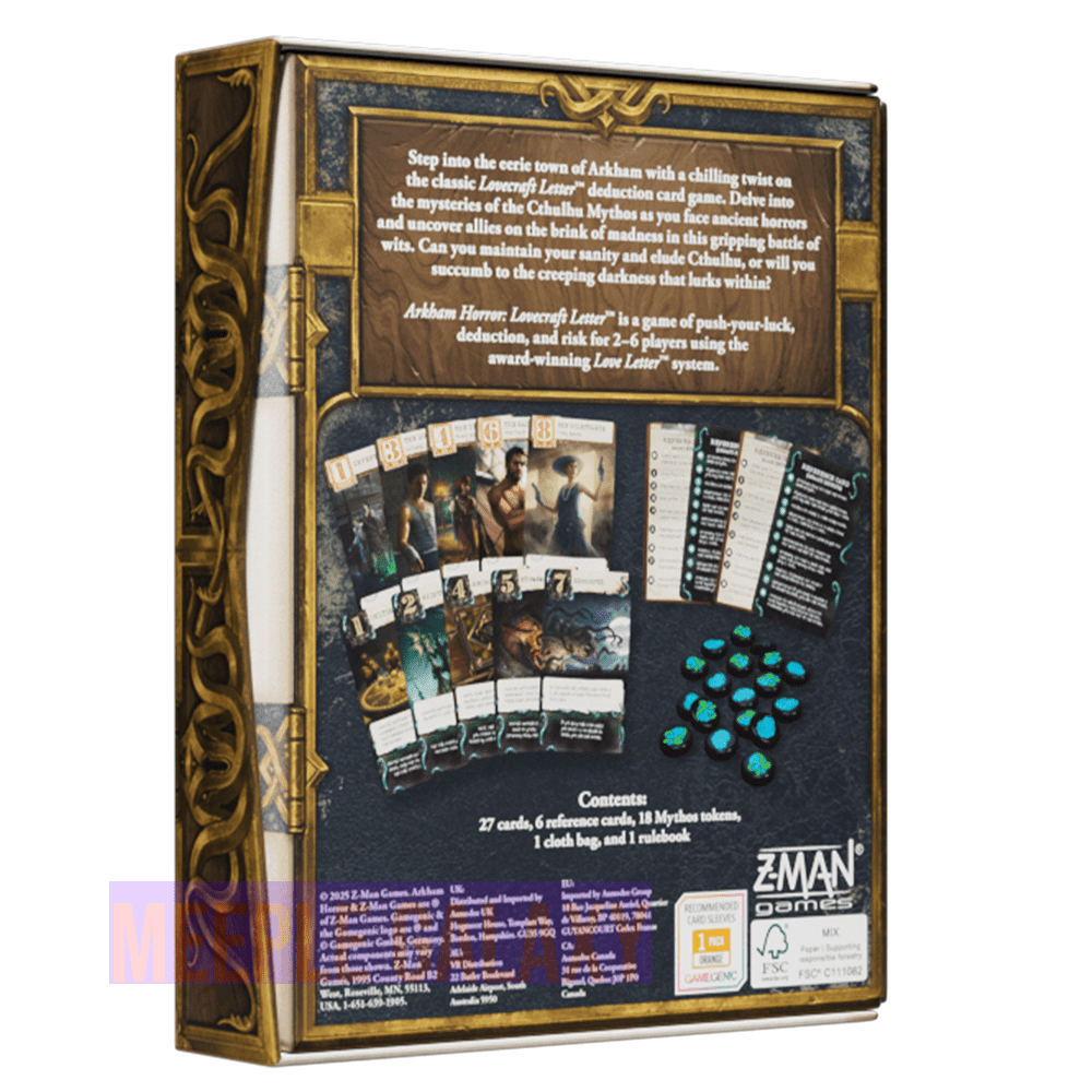 Arkham Horror: Lovecraft Letter - A Love Letter Game