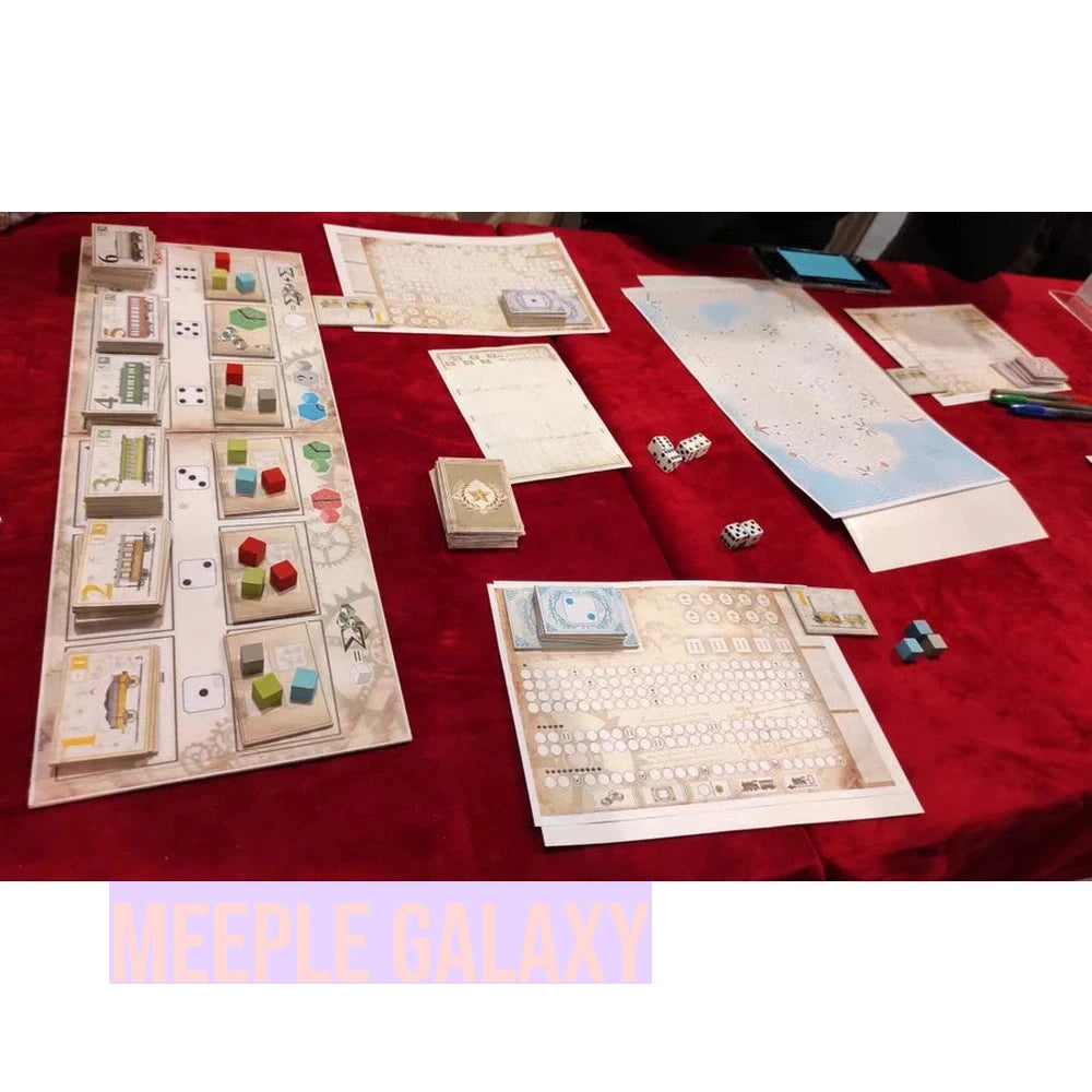 Arabella (18XX Roll and Write Game)