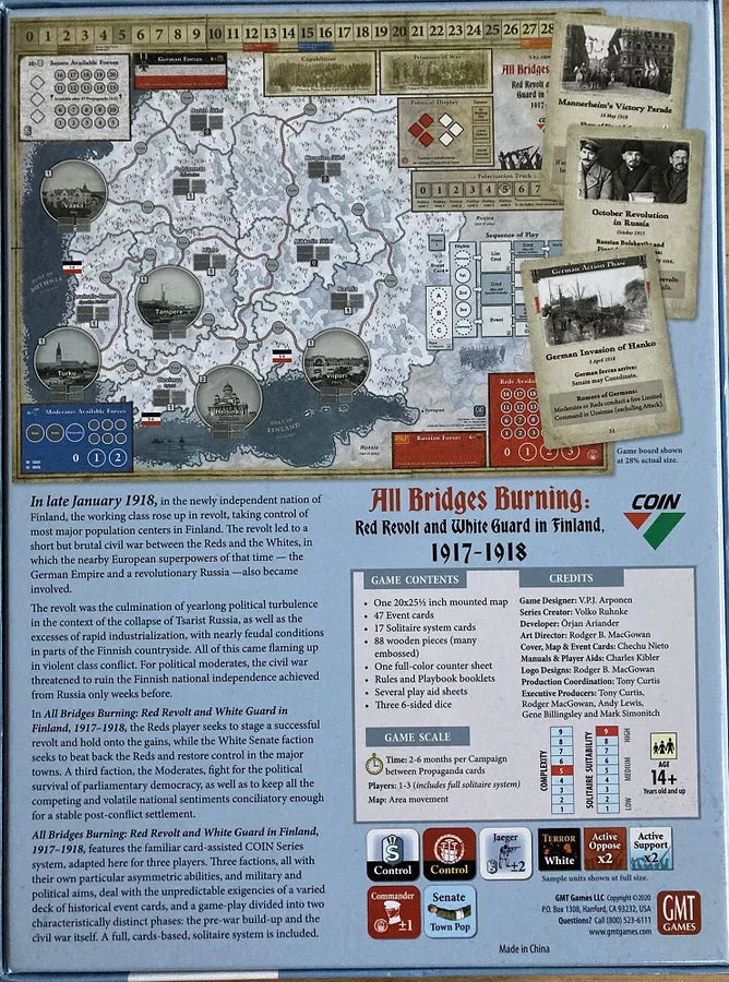 All Bridges Burning: Red Revolt and White Guard in Finland, 1917-1918