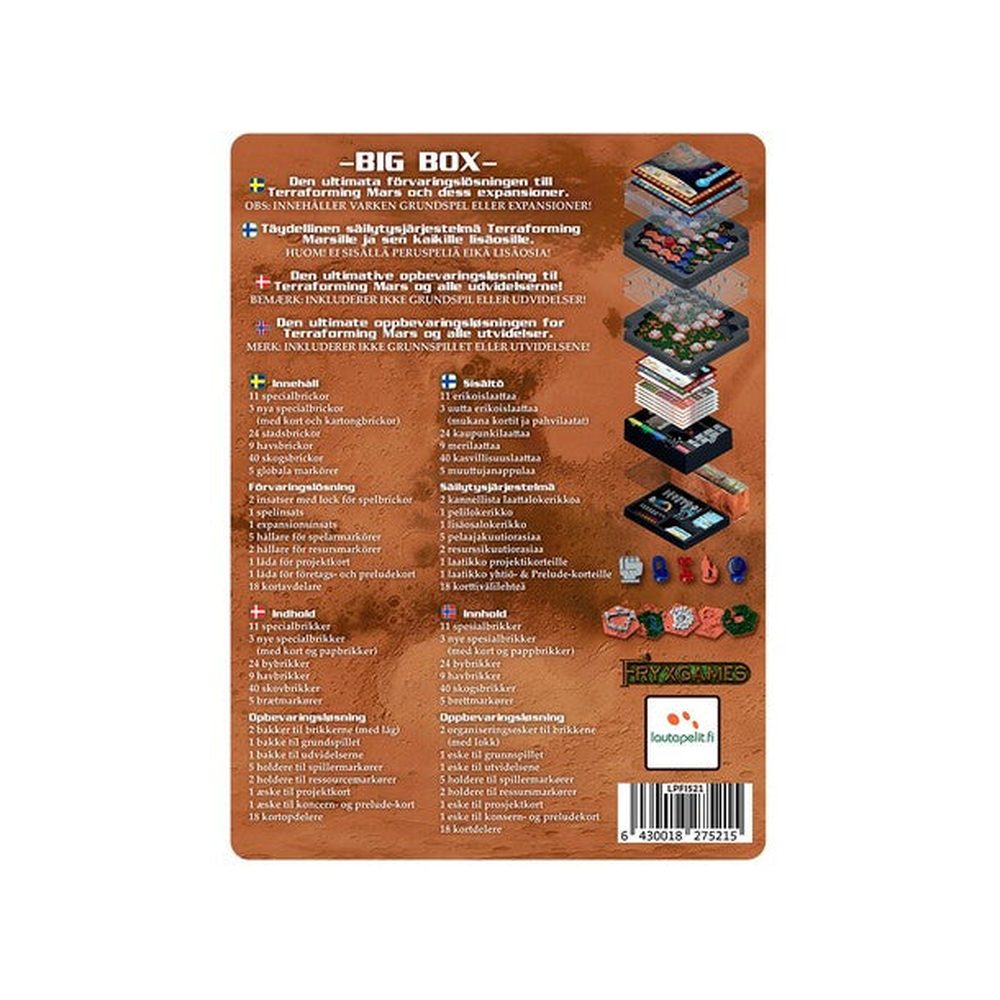 Terraforming Mars Big Box (Nordic Editon)