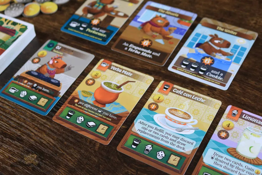 Cafe Baras Board Game
