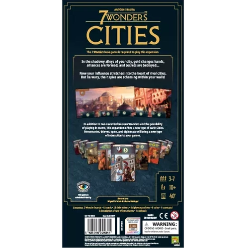 7 Wonders 2nd Edition - Leaders Expansion (Norwegian Edition)
