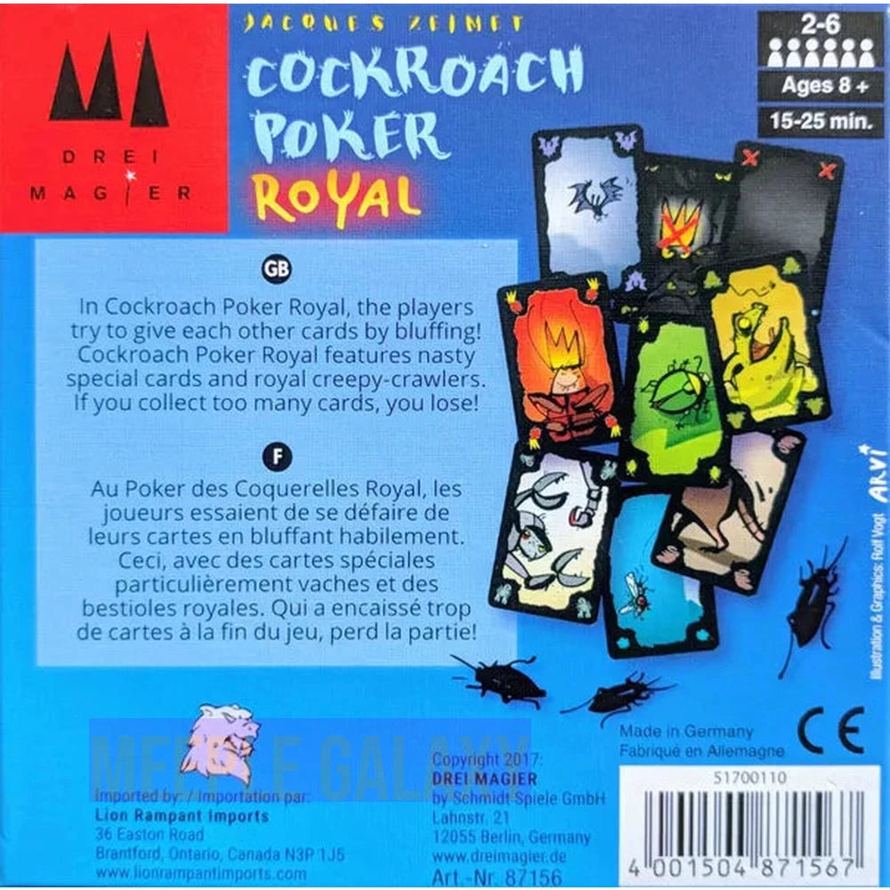 Cockroach Poker Royal