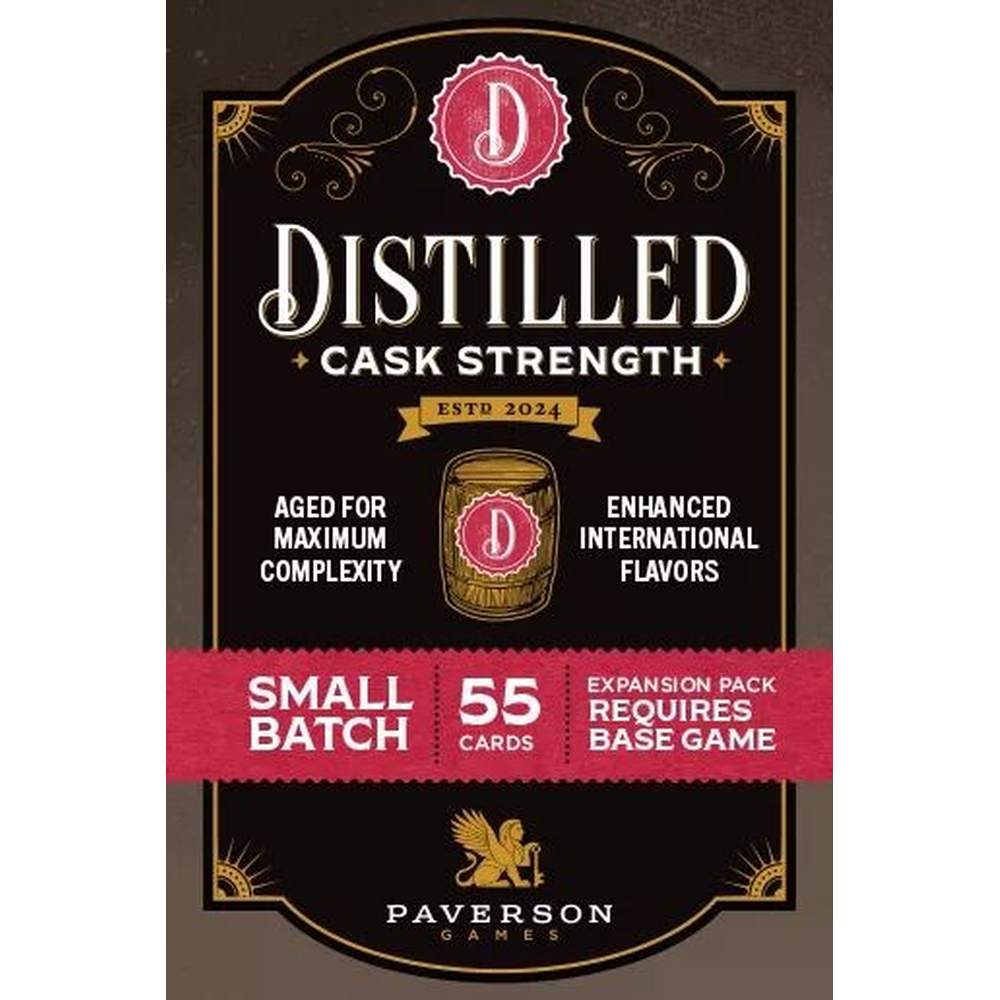 Distilled Cask Strength Expansion