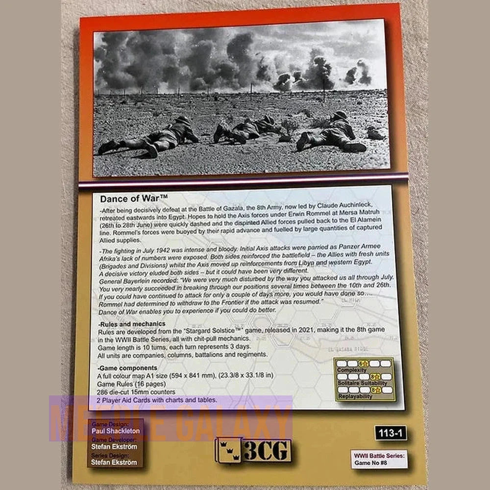 Dance of War: First Battle of El-Alamein 1942
