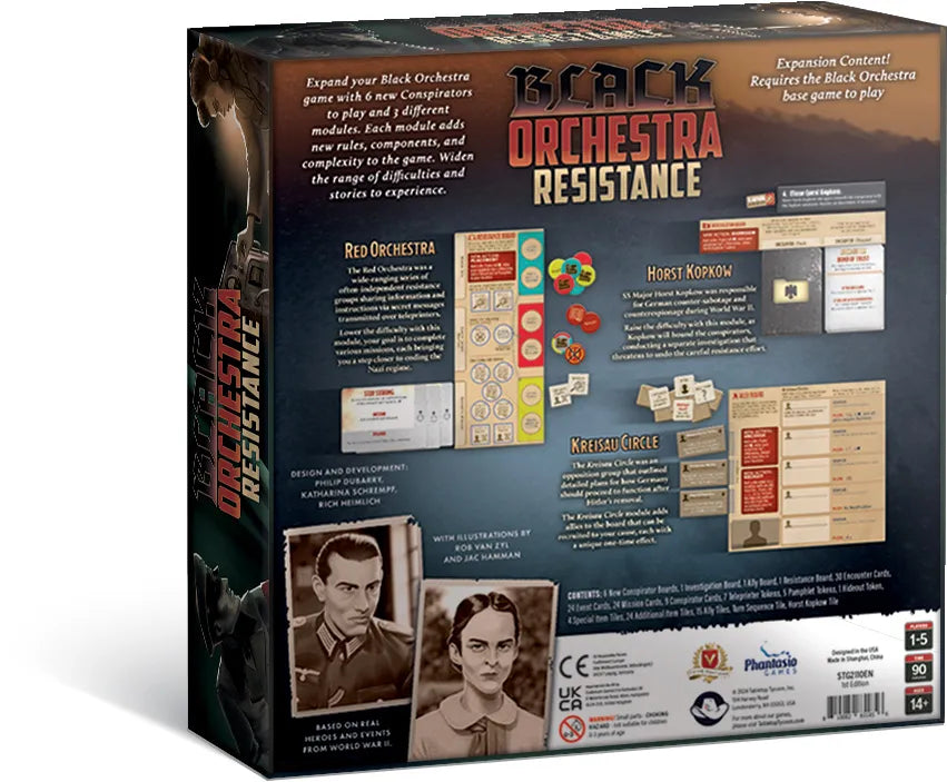Black Orchestra Resistance Expansion