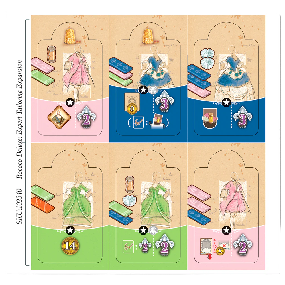 Rococo Deluxe Complete Bundle (including Expansion and Metal Coins)