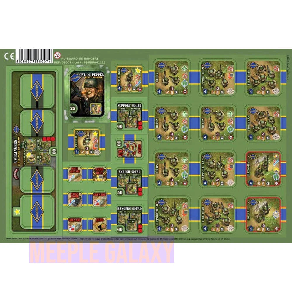 Heroes of Normandie - Collection page