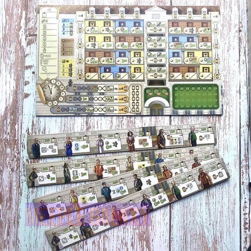 High Season: Grand Hotel Roll & Write Game