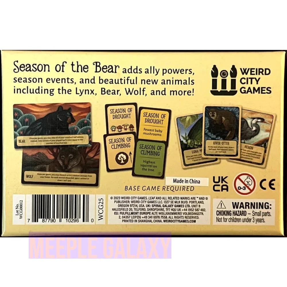 Leaf: Season of the Bear Expansion