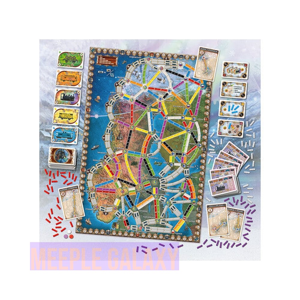 Ticket to Ride: Nordic Countries (English Edition)