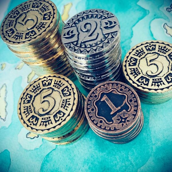 Metal coins for Maracaibo