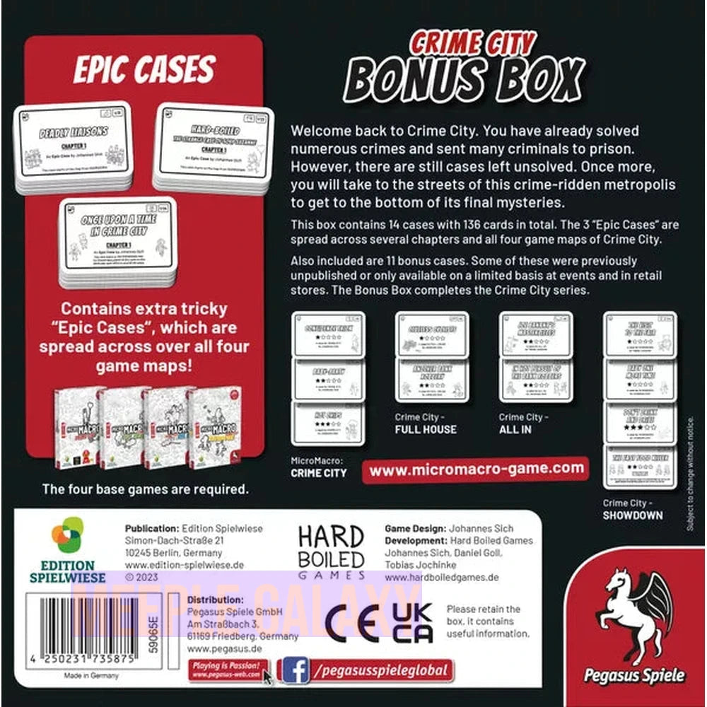 MicroMacro: Crime City – Bonus Box