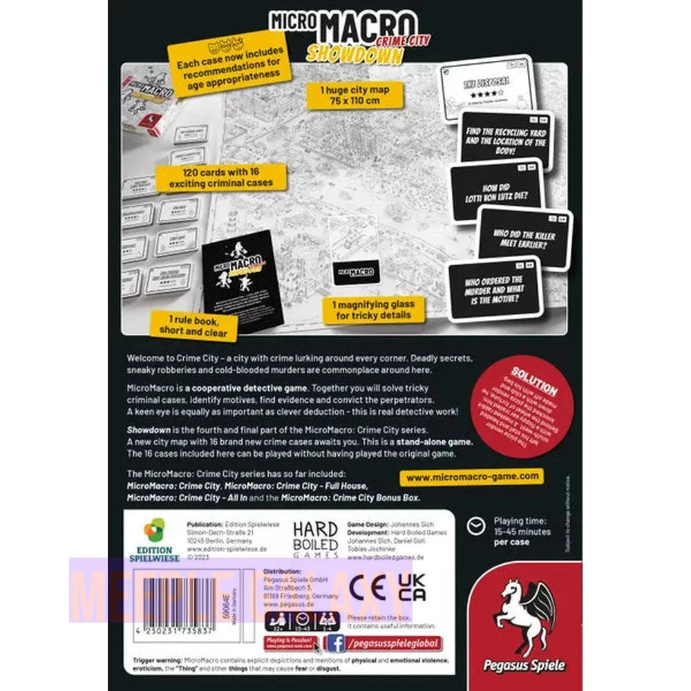 MicroMacro Crime City – Showdown (box 4)