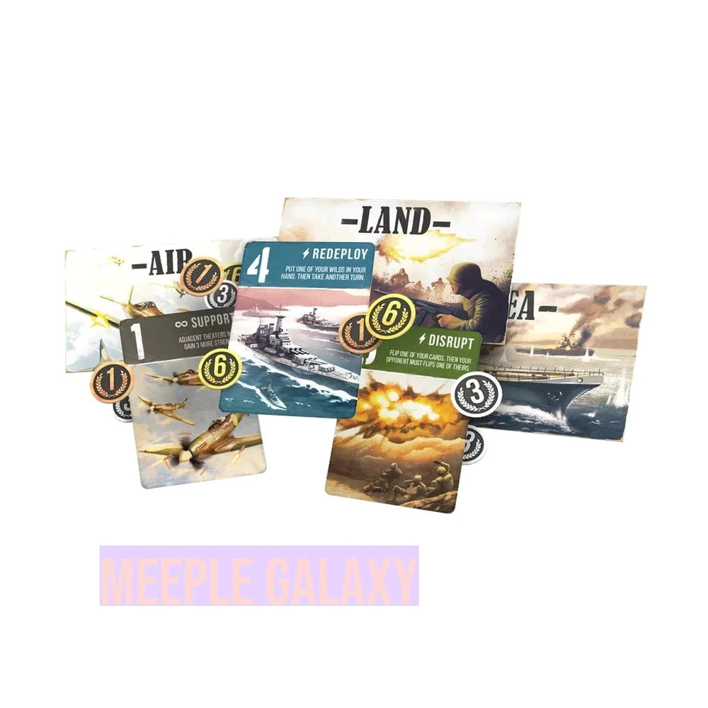 Air Land & Sea Card Game Revised Edition