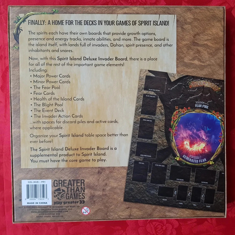 Spirit Island Deluxe Invader Board (2022)