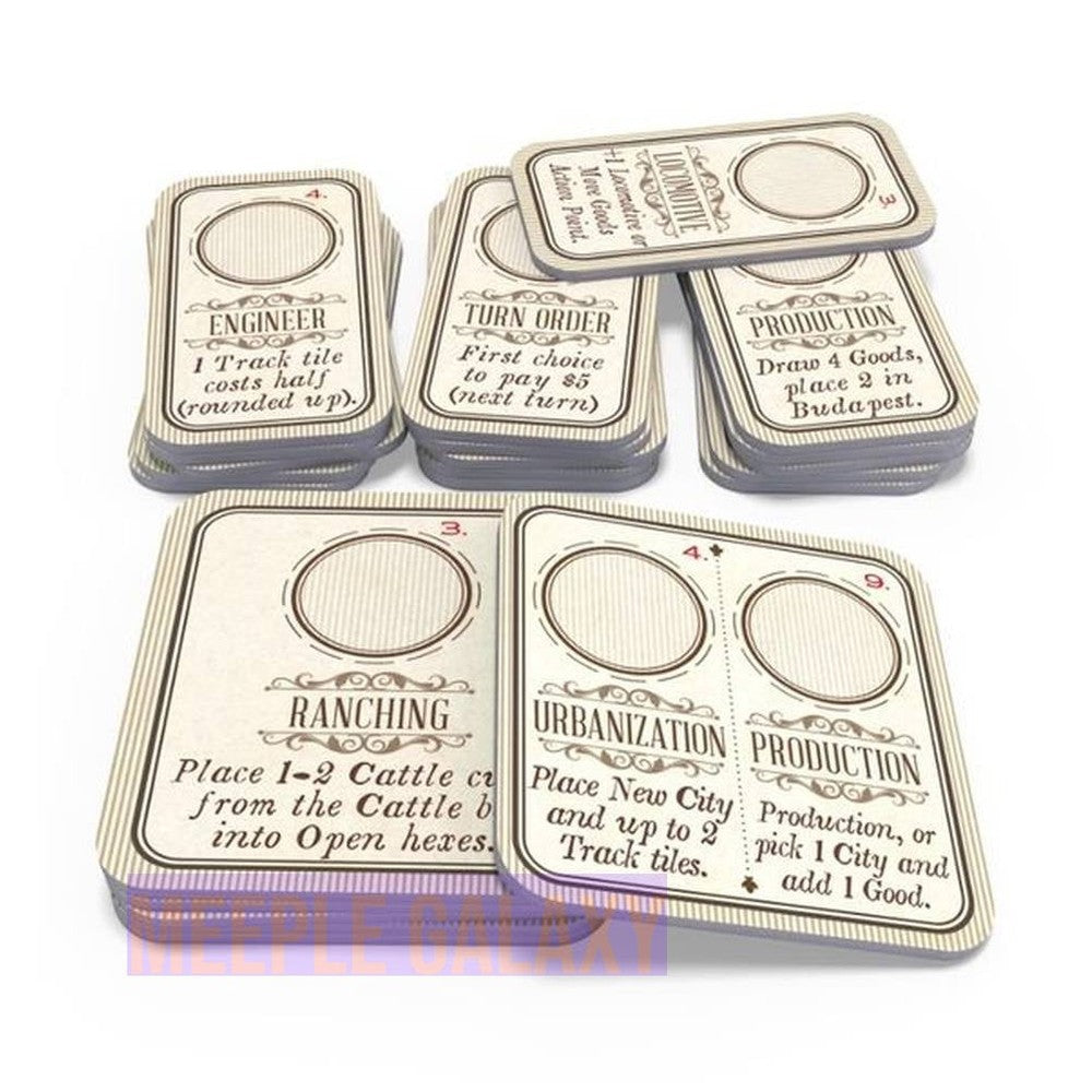 Age of Steam Deluxe: Promo Action Tiles