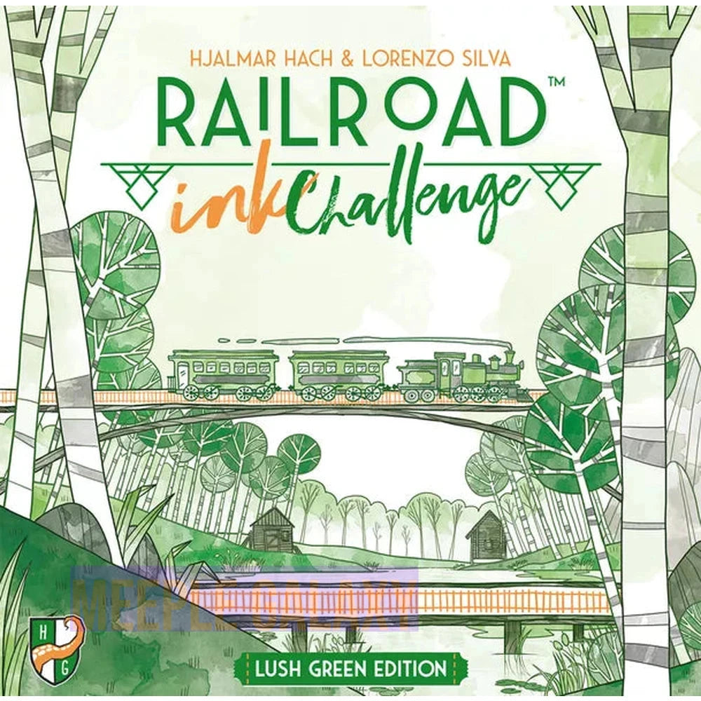 Railroad Ink Challenge: Lush Green Edition