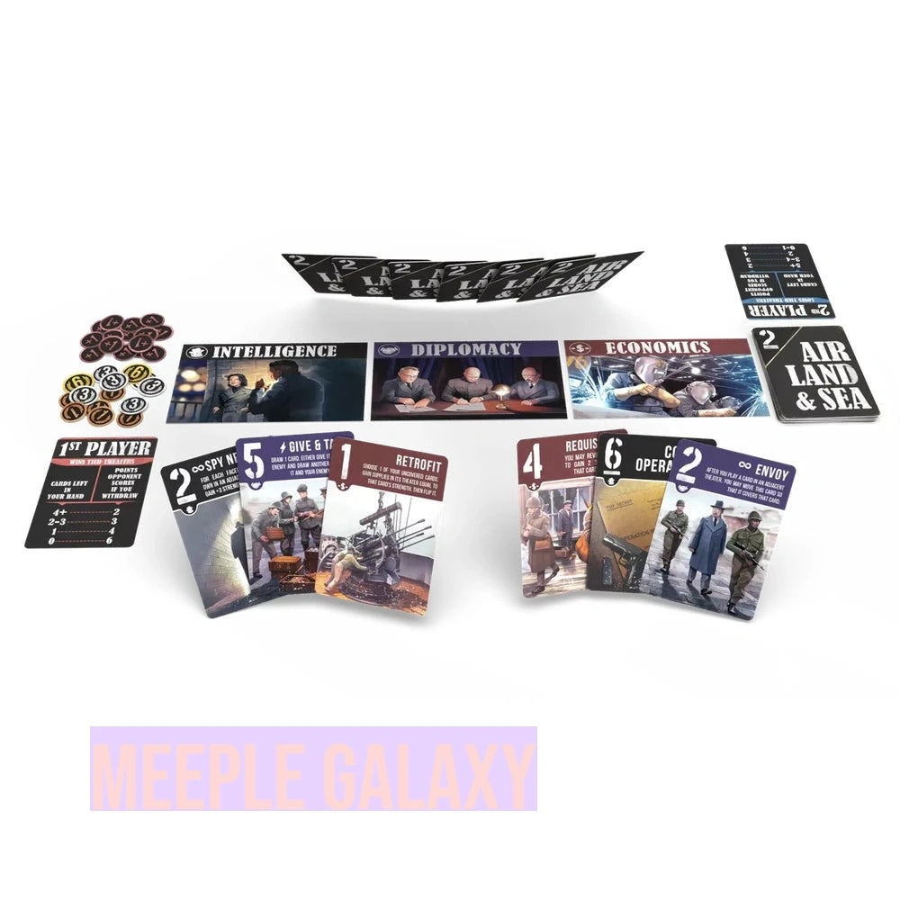 Air Land & Sea - Spies Lies & Supplies (standalone game and expansion)