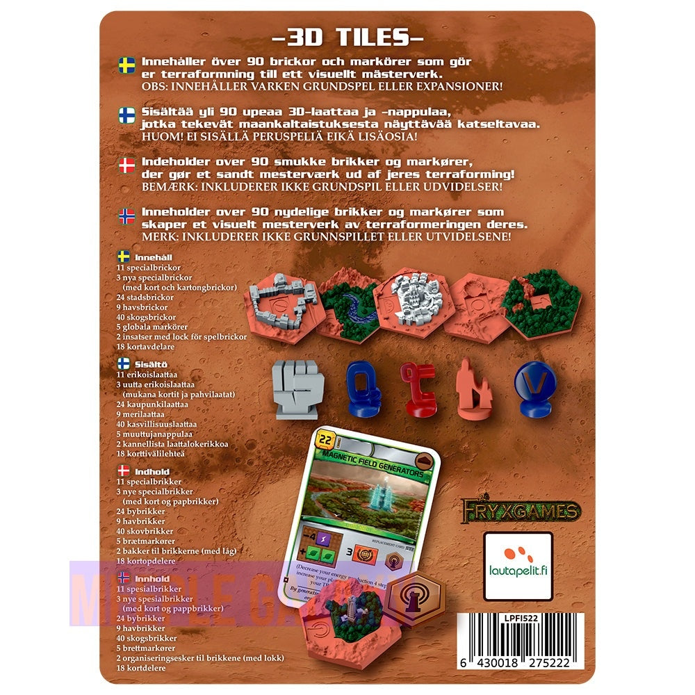 Terraforming Mars Small Box (nordic edition)