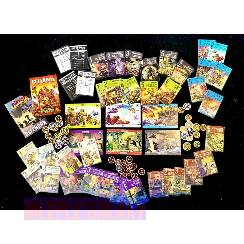 Air Land & Sea - Flies Lies And Supplies Critters At War (standalone game and expansion)