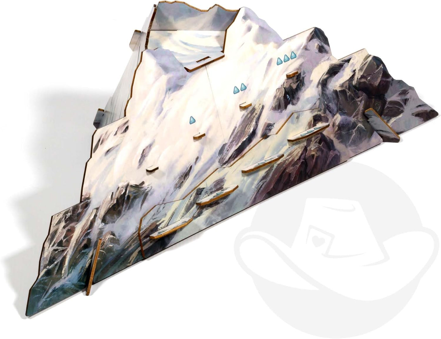 Everdell Silverfrost Wooden Mountain