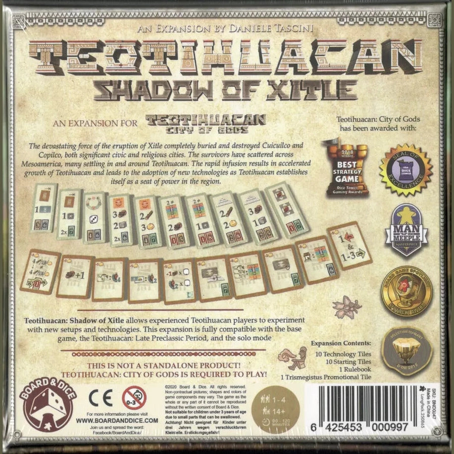 Teotihuacan: Shadow of Xitle Expansion