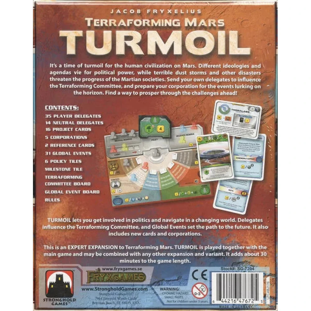 Terraforming Mars: Turmoil Expansion