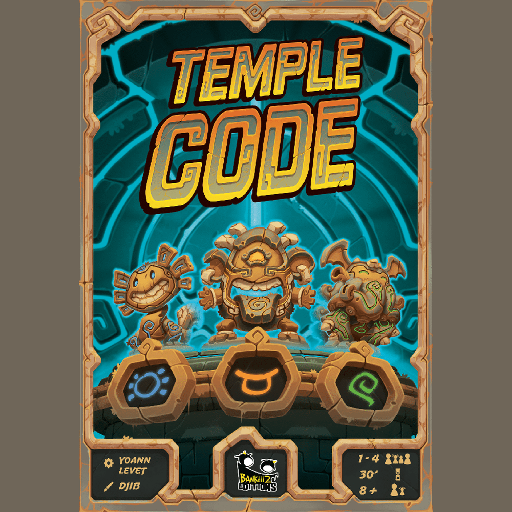 Temple Code (Light & Quick Deduction Game)