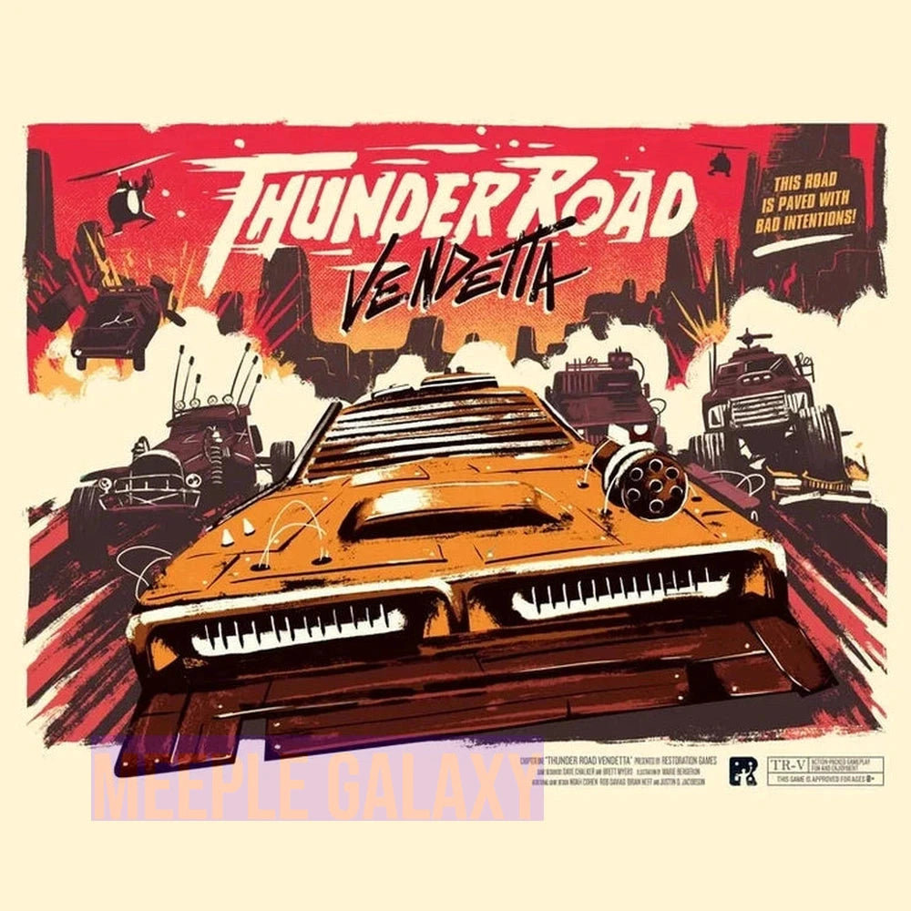 Thunder Road: Vendetta - Base Game and Expansion Collection
