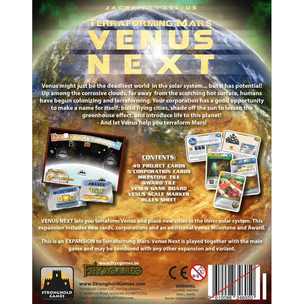 Terraforming Mars: Venus Next Expansion