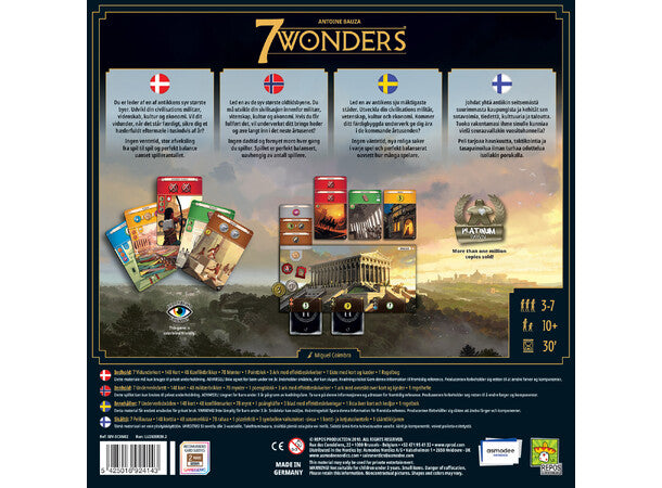7 Wonders 2nd Edition (Norwegian Edition)