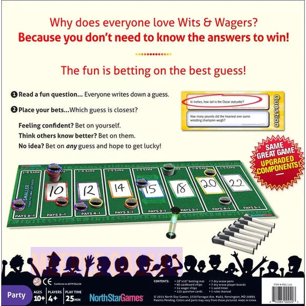 Wits & Wagers Deluxe English Edition