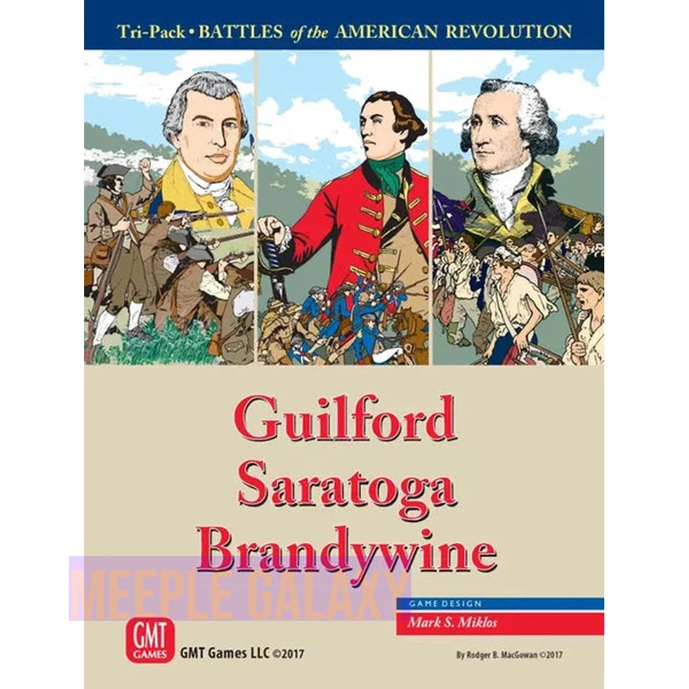 Battles of the American Revolution Tri-pack: Guilford, Saratoga, Brandywine