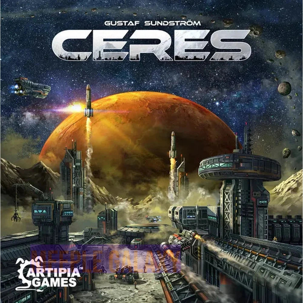Ceres kickstarter Ceres KS Edition (Including KS Promos & Mision Patch) + Comet & Mars Contract Expansions