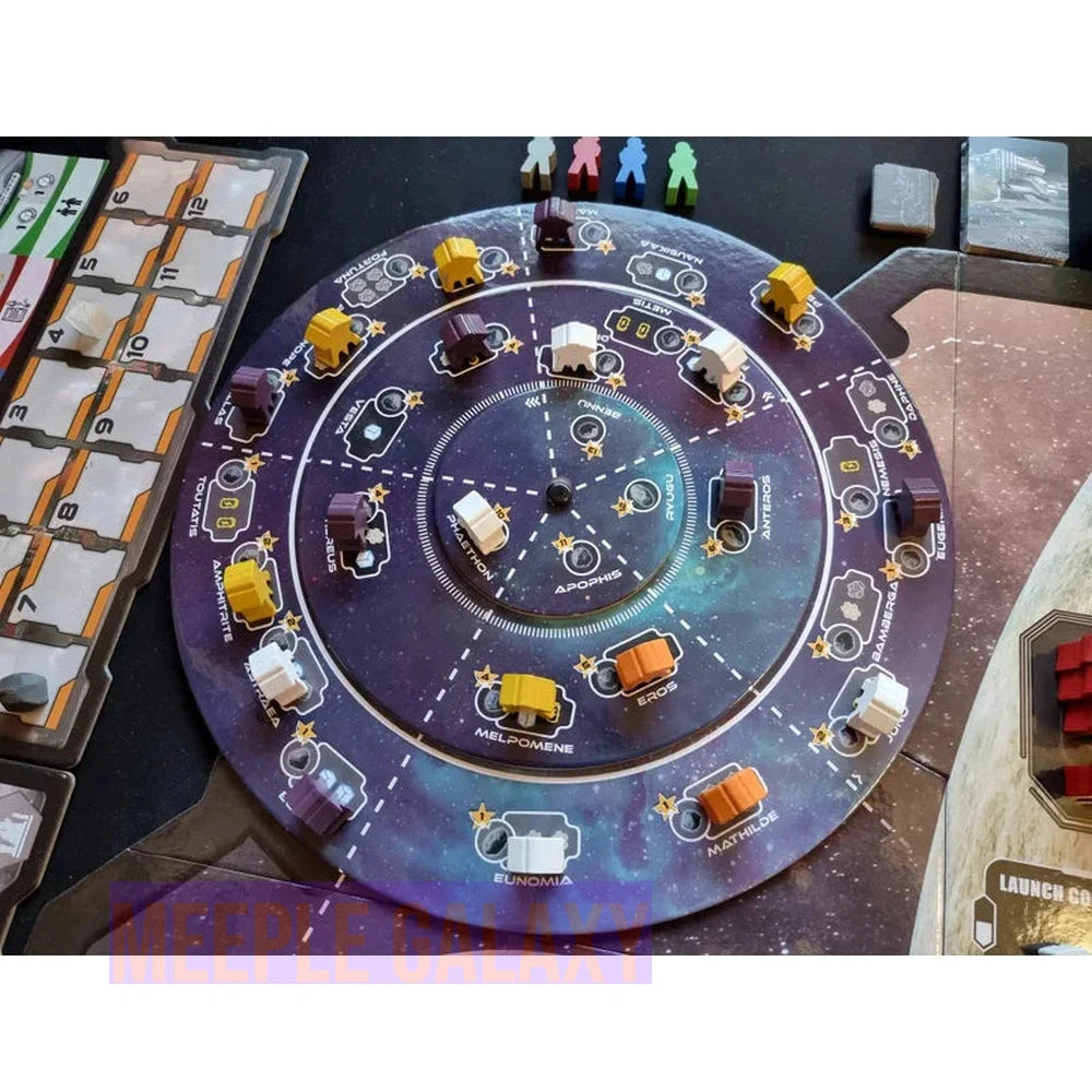 Ceres kickstarter Ceres KS Edition (Including KS Promos & Mision Patch) + Comet & Mars Contract Expansions