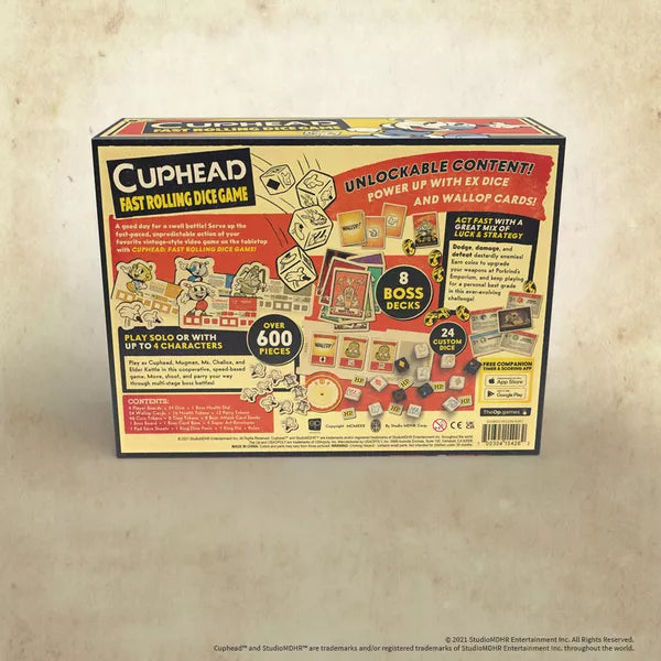 Cuphead Fast Rolling Dice Game