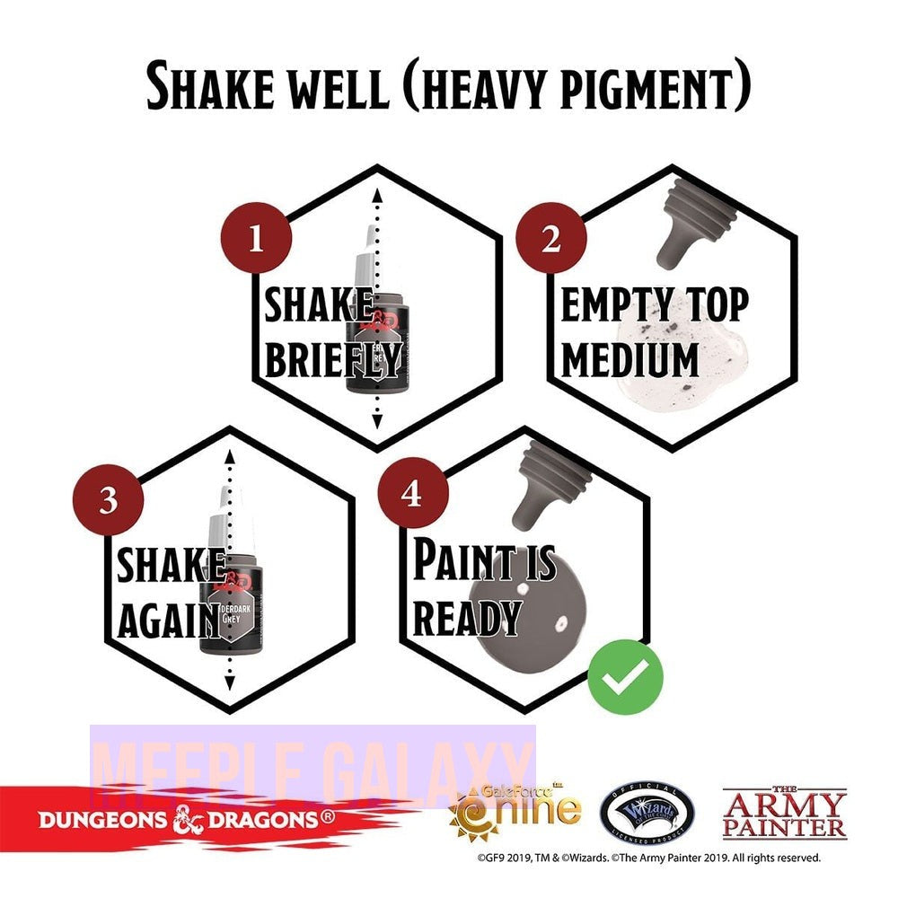 D&D Nolzur's Marvelous Pigments - Underdark Paint Set