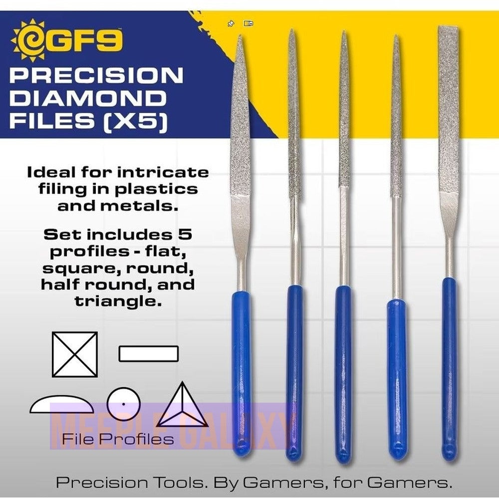 GF9 Precision Diamond Files