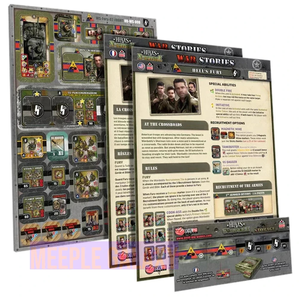Heroes of Normandie - Collection page