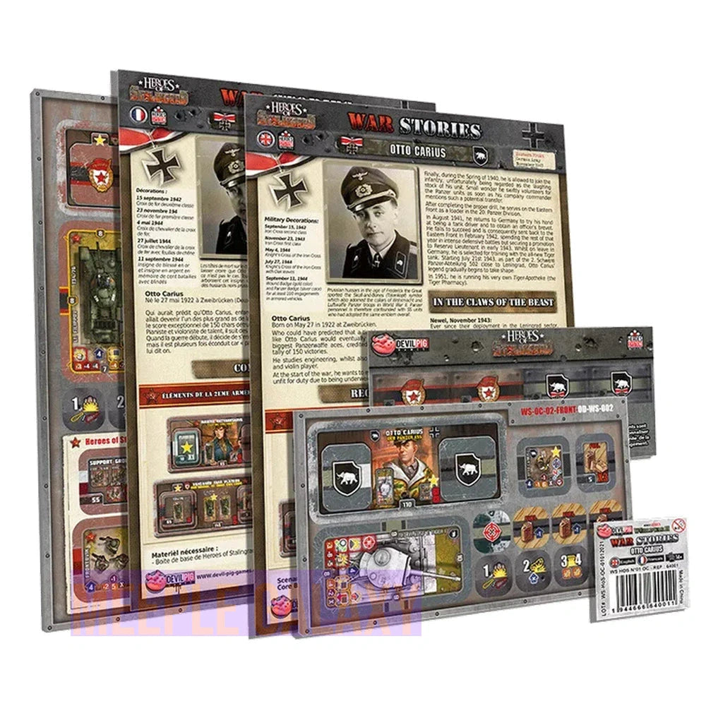 Heroes of Normandie - Collection page