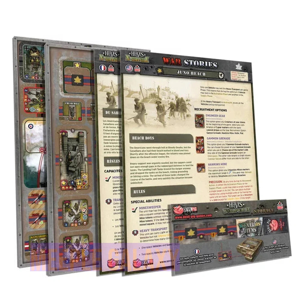 Heroes of Normandie - Collection page