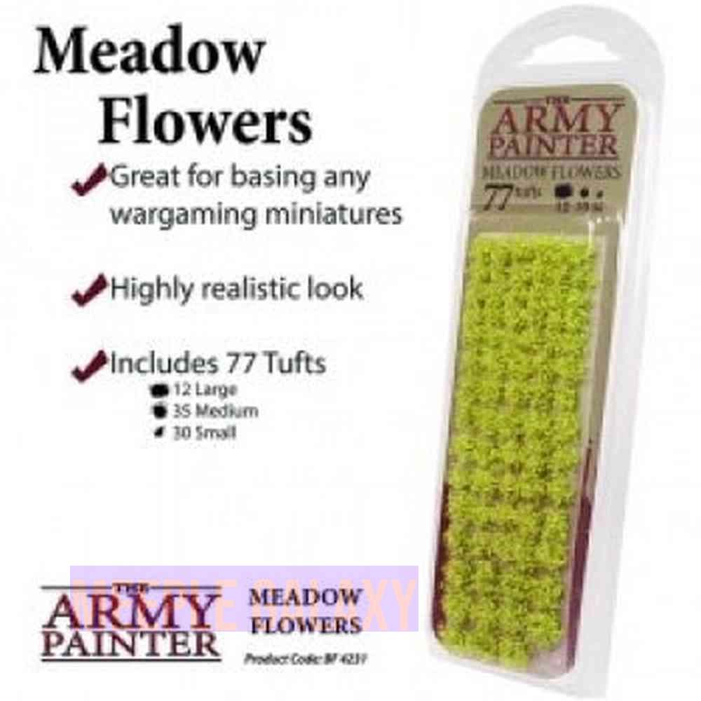Terrain tufts, flowers and Shrubs