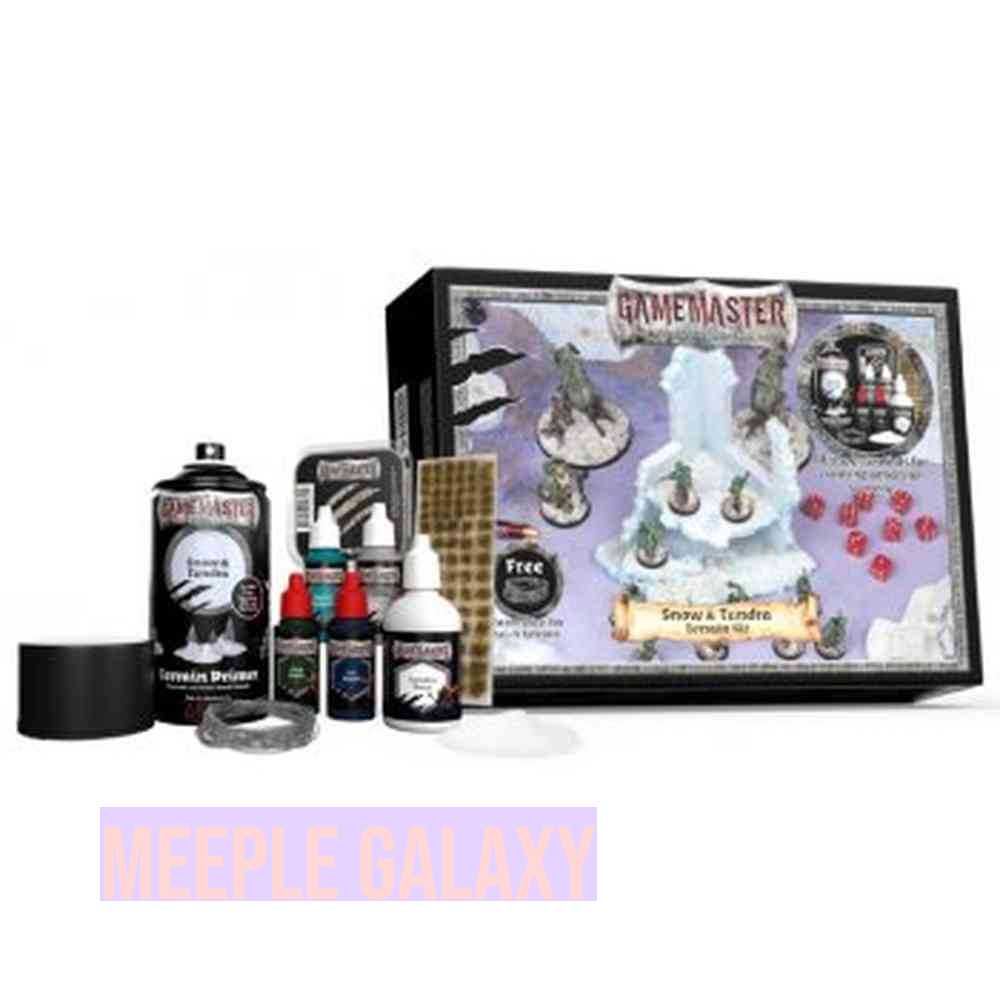 The Army Painter - Gamemaster: Snow & Tundra Terrain Kit