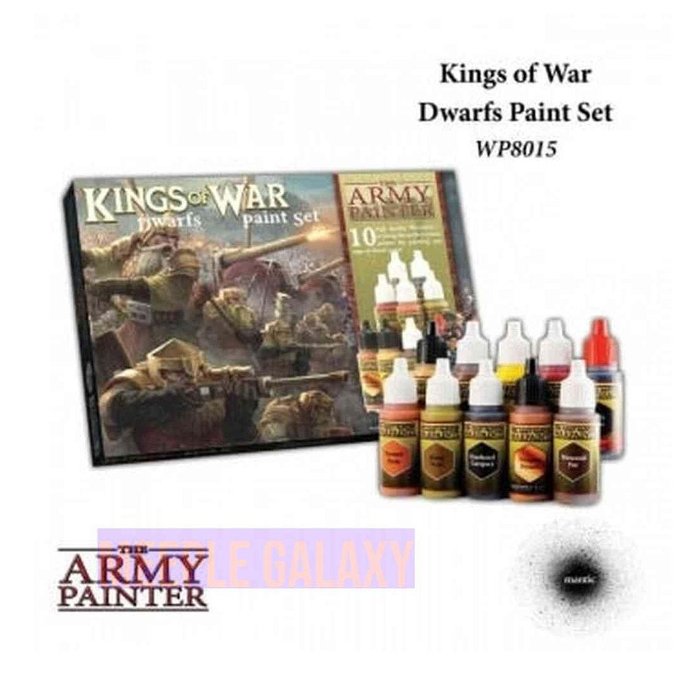 The Army Painter - Warpaints Kings of War Dwarfs paint set